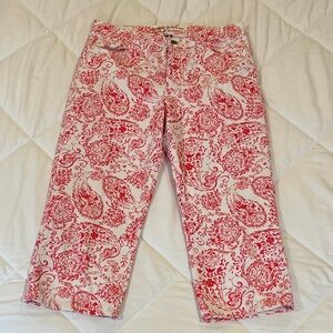 Ralph Lauren Pink and White Women Jeans